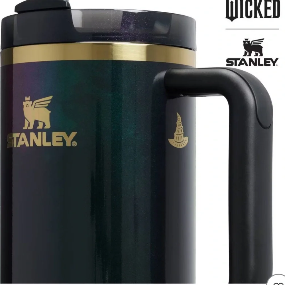 Stanley 40 oz Stainless Steel H2.0 Flowstate Quencher Tumbler Elphaba for Good - Picture 4 of 4